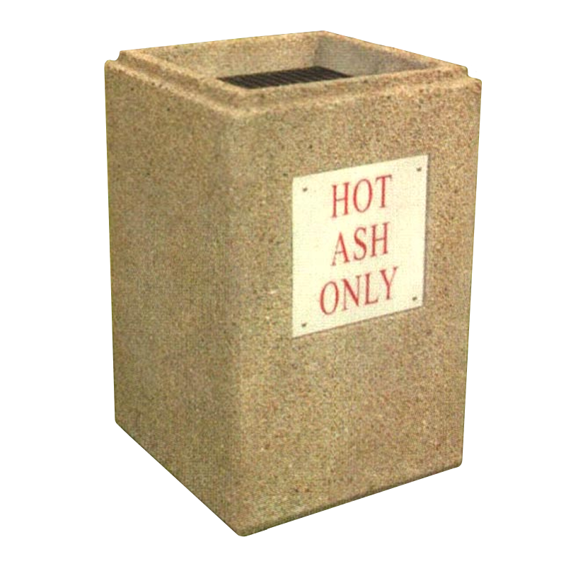 Commercial Hot Ash Receptacle